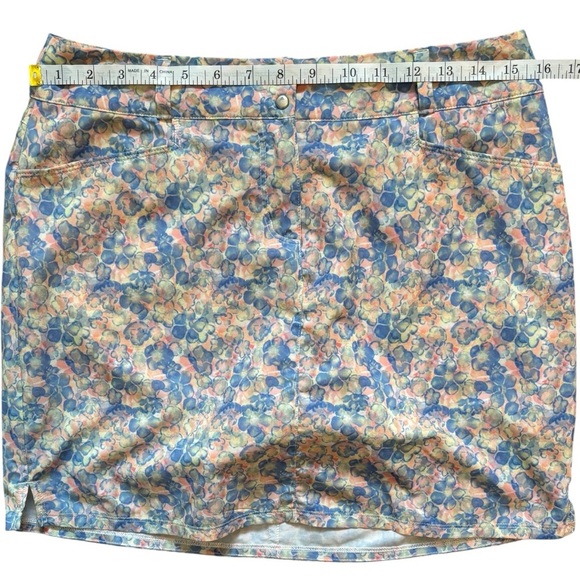 ADIDAS GOLF Pastel Floral Tour Stretch
Women's Mini Skort Skirt Size 8 - Picture 11 of 14